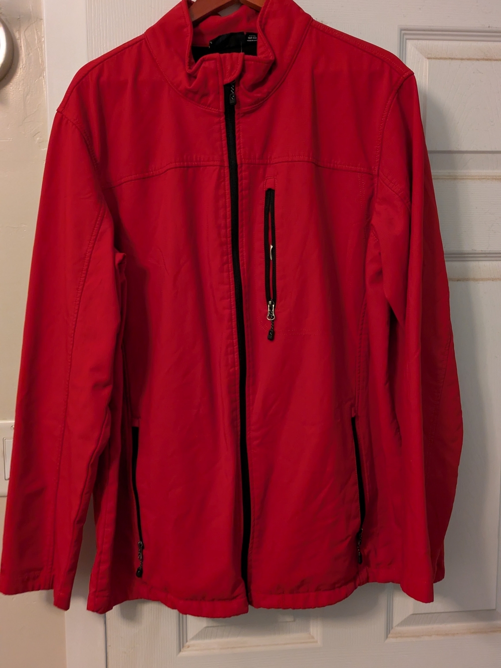 Red Women’s Lightweight Zip-Up Jacket